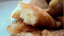 Творожные ватрушки с яблоками