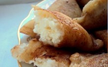 Творожные ватрушки с яблоками